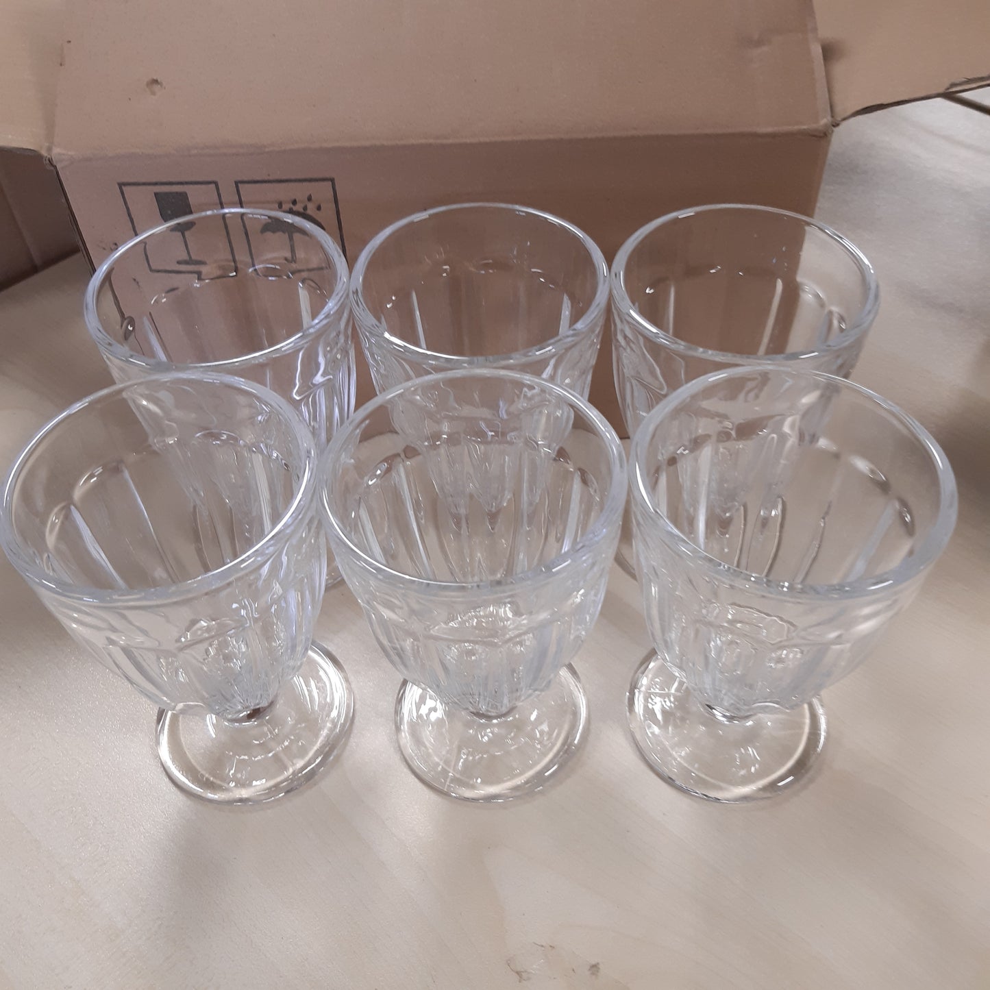 251335 - OLYMPIA Gota Akulloreje Americano 320 ml/11.3 oz (Pako me 6), Qelq Transparent, 135(L) x 88(Ø) mm