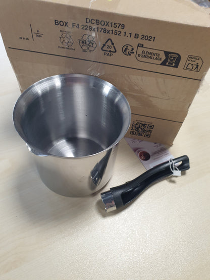 253305 - FACKELMANN Kafe dhe Qumësht 800ml, E zezë/Argjendtë