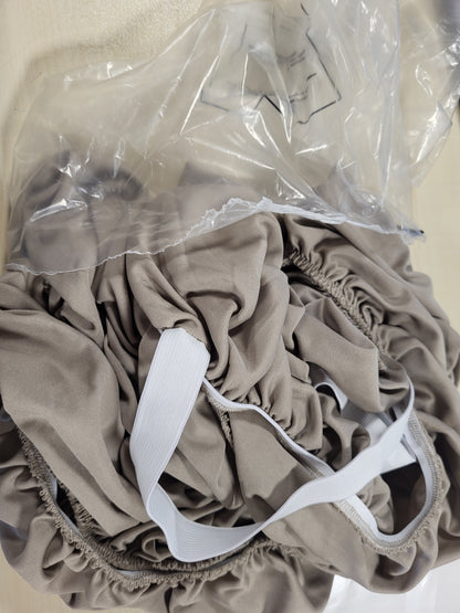223858 - Mbulesë shtrati WRAPPYBAG 90 x 200 cm me skaje elastike, ngjyrë taupe, 6 madhësi në dispozicion