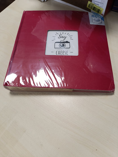 218648 - ALBUM FOTOSH HAMA JUMBO 30X30 CM (LIBËR FOTOGRAFISH ME 100 FAQE TË BARDHA, ALBUM PËR 400 FOTO PËR PERSONALIZIM DHE NGJITJE) BORDO, 00002345