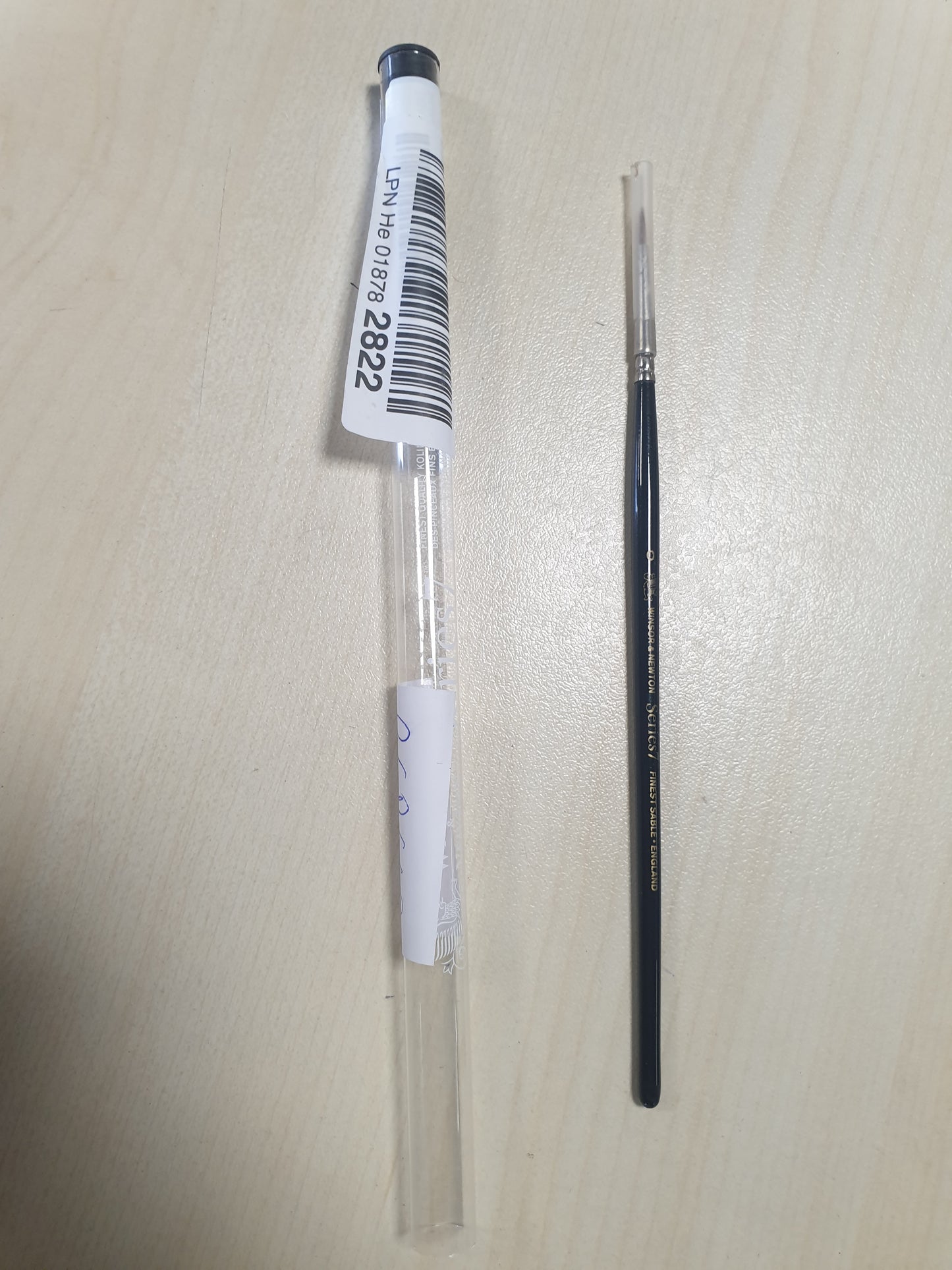 268648 - WINSOR & NEWTON Seria 7 Rrumbullakët Nr. 0 - Tub Transparent