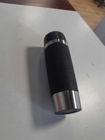 246416 - EMSA Filxhan udhëtimi Grande 500 ml, termos i izoluar, mban pijet të nxehta për 6 orë dhe të ftohta për 12 orë, i papërshkueshëm nga rrjedhjet, mbyllje me shtypje të shpejtë, hapje pirjeje 360 gradë, i zi, 515615