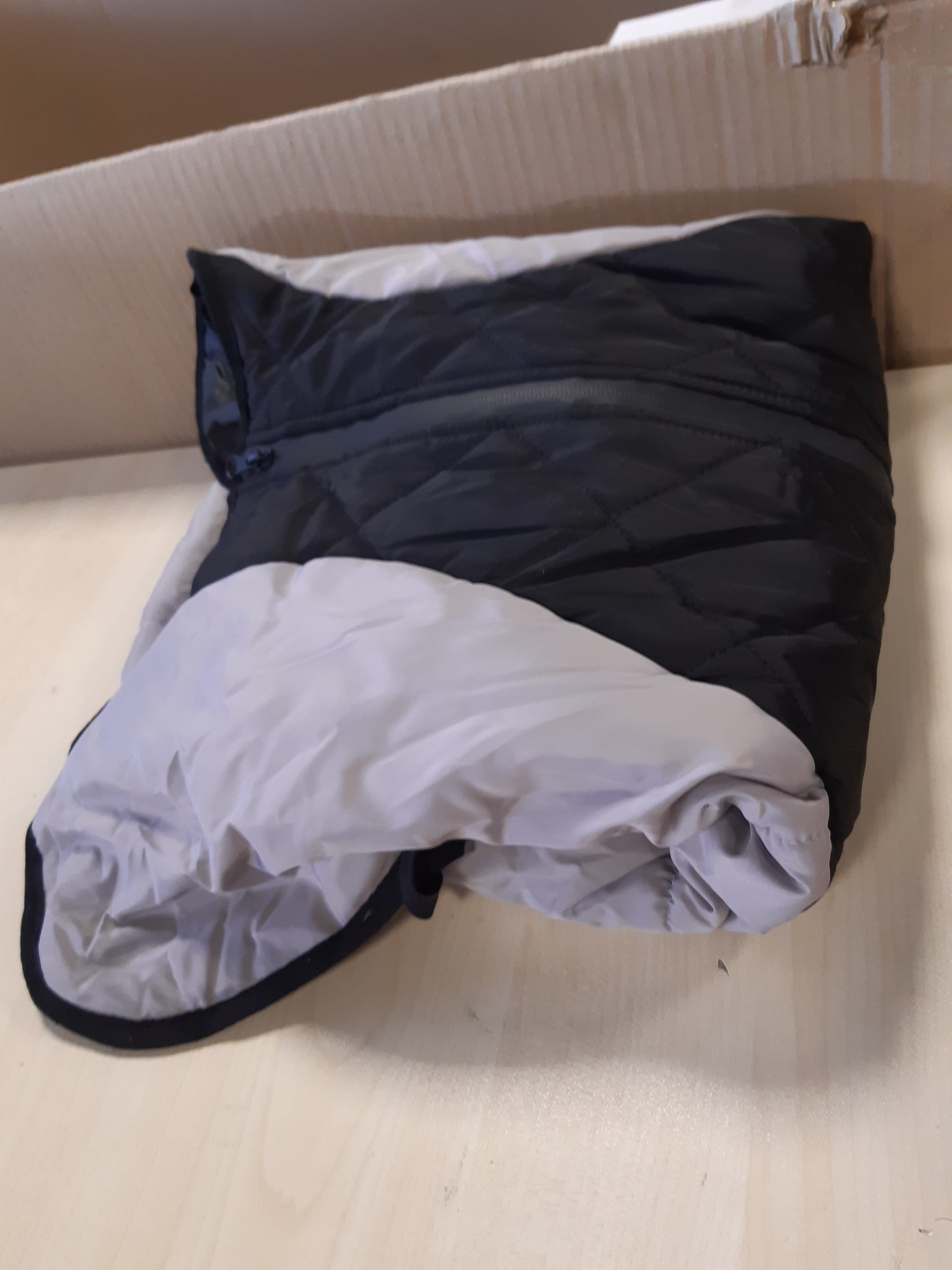 232051 - ALLSOPETS Xhaketë e papërshkueshme nga uji për qen të mesëm dhe të mëdhenj, xhaketë dimërore me shirita reflektues, rrip i integruar, ngjyra: e zezë klasike, madhësia: 3XL