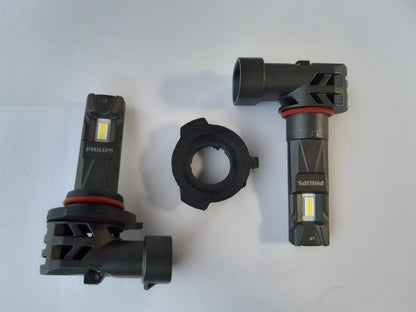 163289 - PHILIPS Ultinon Access Llambë LED për Dritat e Makinës, HB3/HB4, Ultra Kompakte, Montim Drejt, +80%, 6,000K, Set Prej 2 Copësh