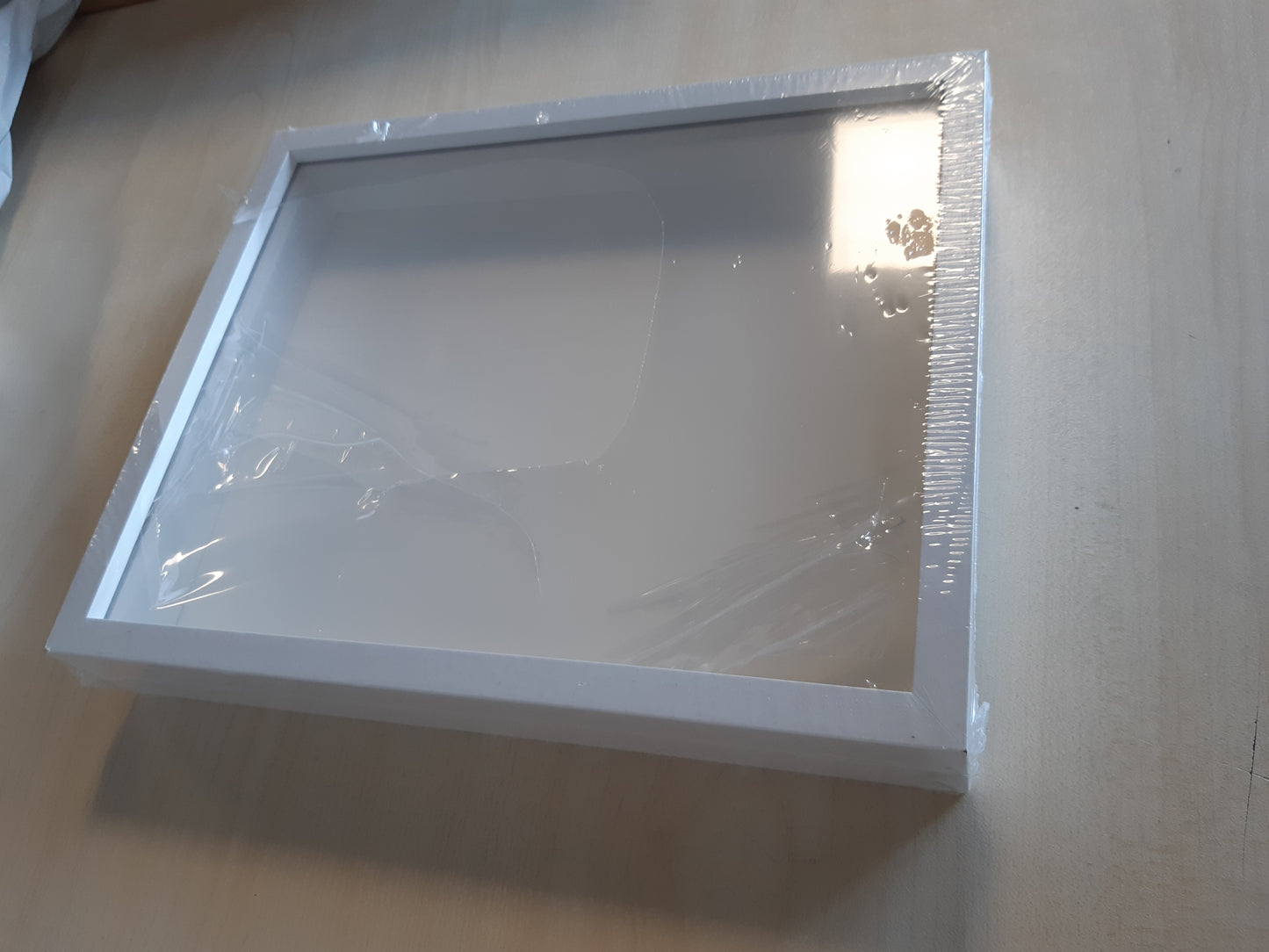 258283 - YHNDECO Kornizë fotografish 3D 27x22cm, e thellë prej druri, kuti me panel akrilik për varje në mur ose tavolinë