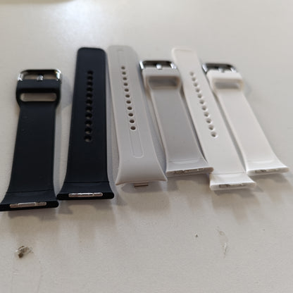 269553 - XISAIR Set byzylykësh me 3 pjesë, i pajtueshëm me Xiaomi Redmi Watch 5 / Xiaomi Watch 4 / Mi Band 8 Pro / Xiaomi Smart Band 9 Pro, Rrip sportiv prej silikoni