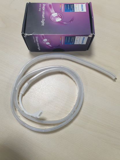 219093 - PHILIPS Hue White & Color Ambiance Lightstrip Plus Extension, 1 m, shirit LED i errësueshëm, 16 milionë ngjyra, kontroll inteligjent