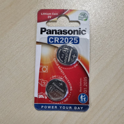 267508 - PANASONIC Lithium CR2025, 2 shtylla