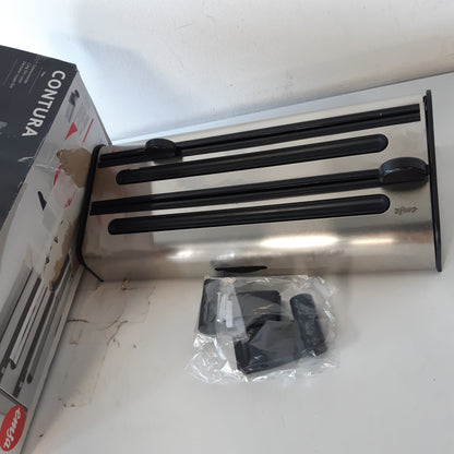 213315 - EMSA Dozator i trefishtë, çelik inox, dozator letre alumini, peshqir letre 3-në-1, 1 pako