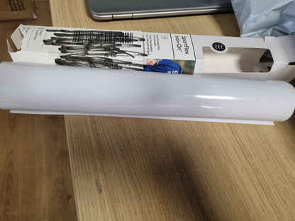 247271 - Cricut Vinil me Transferim Nxehtësie SportFlex, 28x60 cm, i Bardhë