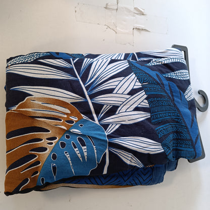 195924 - DOUCEUR D'INTÉRIEUR Komplet për Krevat Alianor Blu, 3 Copë (240x220cm), 100% Pambuk