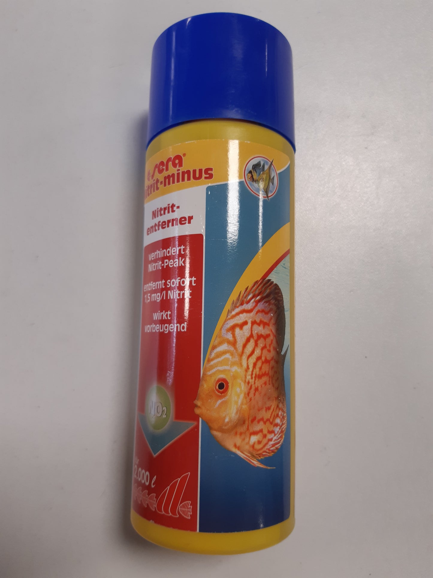 247207 - sera Nitrite Minus 500 ml, Heqës Nitriti për Akuariume, Zvogëlon Nitritin në 1.5 mg/l, I Sigurt për Peshqit dhe Bimët
