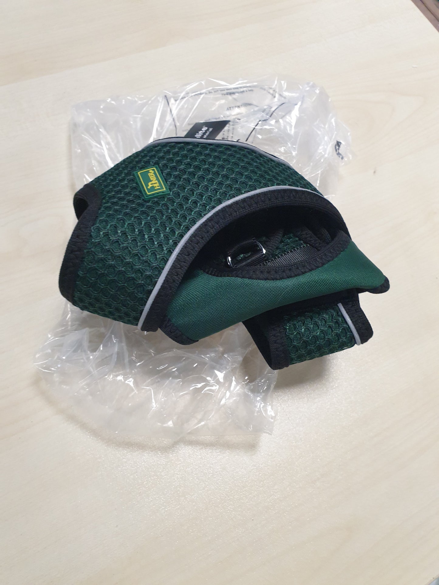 252490 - Hunter Hilo Comfort Parzmore për qen, jeshile e errët, për qen të vegjël deri të mesëm, material rrjete, madhësia: ML