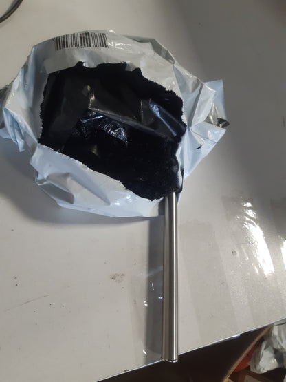 224292 - DALOUAL - 3 X KOKA ZËVENDËSUSE PËR FURÇA TUALETI Ø 6.5 CM + 1 X DOREZË ÇELIK INOKS 26.5 CM