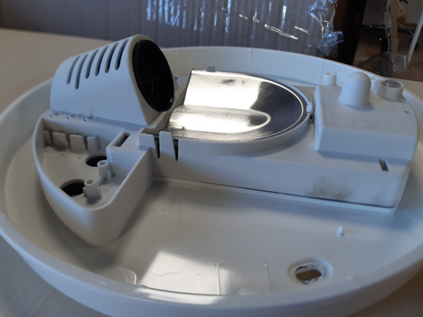 235494 - STEINEL Dritë tavani 738013 RS 16 S me sensor lëvizjeje, llambë kursimi energjie, LED E27 60 W e bardhë
