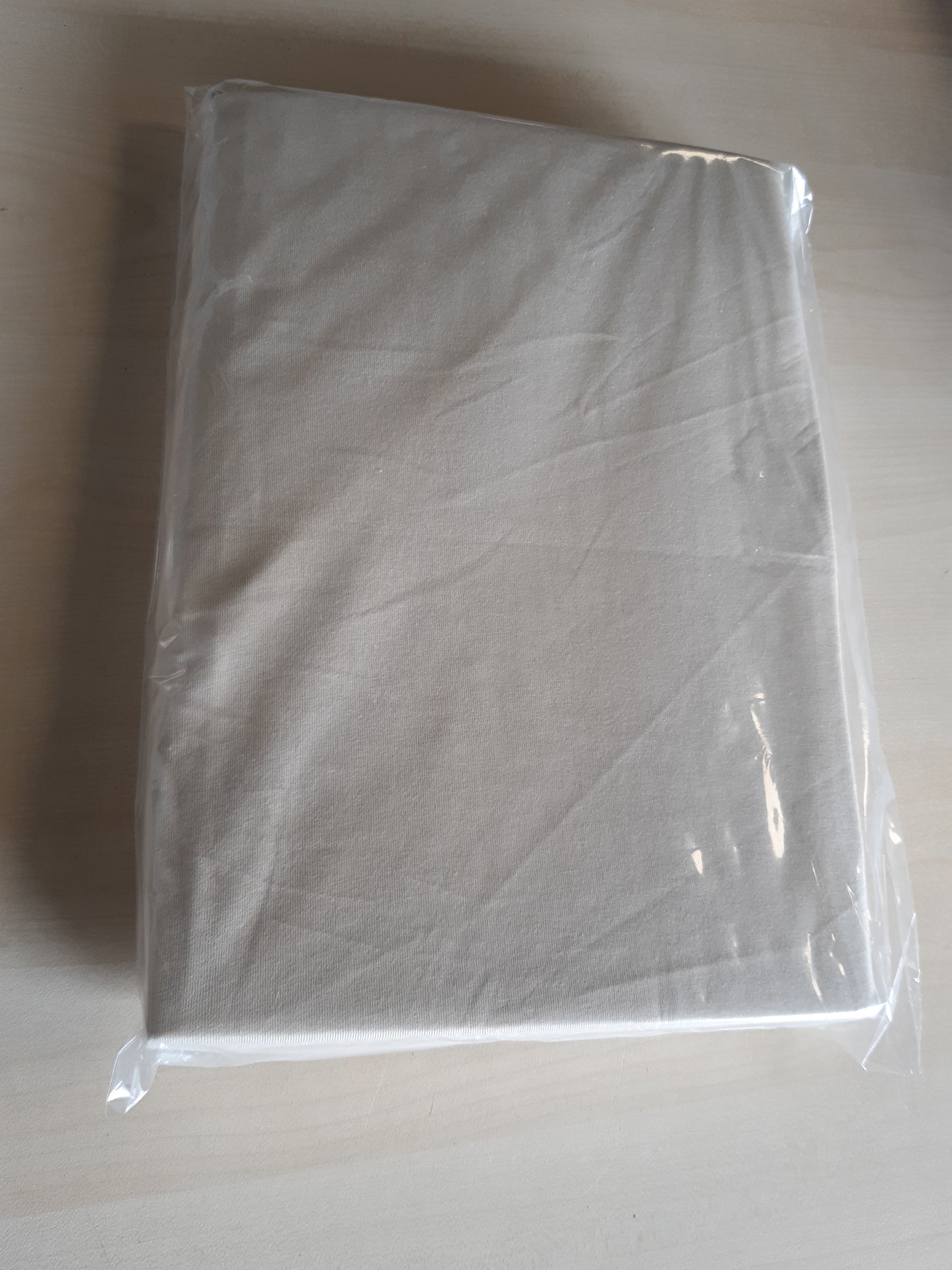 256896 - DREAMZIE Çarçaf i montuar, 90 x 190/200 cm, 100% xherse pambuku premium, për lartësi dysheku deri në 22 cm, hipoalergjik, Oeko-Tex, ngjyrë bezhë