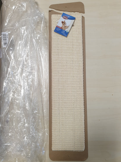224015 - TRIXIE Dërrasë e Varur për Kruarjen e Maceve, Catnip, 17 x 70 cm, qilim sisal
