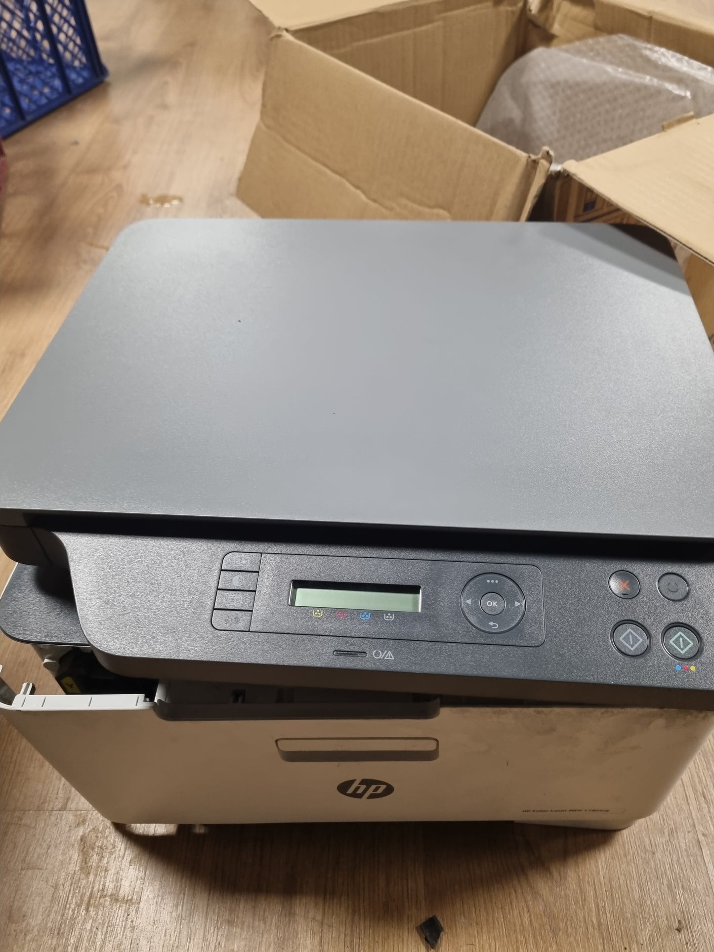 188616 - HP - Printer Lazer me Ngjyra Shumëfunksional COLOR LASER MFP 178NWG, Printim, Kopjim, Skanim me Wi-Fi, Ethernet, USB dhe Aplikacion Inteligjent