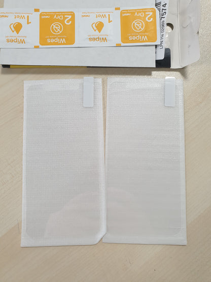 190389 - RE'C - Pako me 2 mbrojtëse ekrani prej qelqi të temperuar për iPhone 11 dhe iPhone XR, Xham ultrarezistent 0.33mm HD, Fortësi 9H