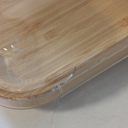 215362 - CHEF POMODORO Tavolinë për mish të skuqur me kapak të papërshkueshëm nga uji (36.7CM), tavolinë portative për meze, drejtkëndëshe