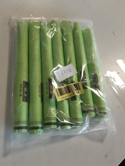 267298 - Tuba letre efektive për monedha 1 euro. Përmbajtja: 80 copë.