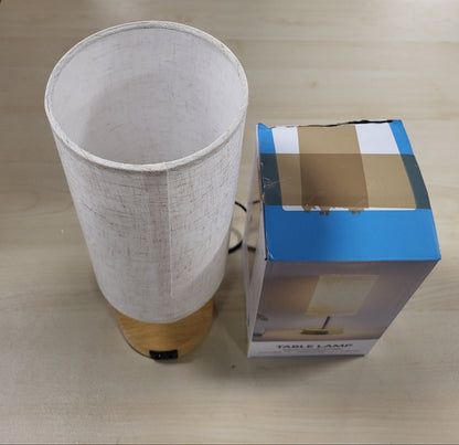 215693 - UPXNBOR Llambë nate me funksion karikimi USB-A dhe USB-C, llambë nate me prekje e zbehtë me 3 nivele drite të ngrohta, kabllo energjie 1.5 m (llambë E27 e përfshirë)