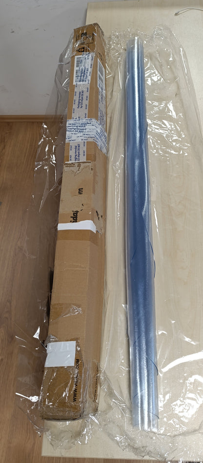 244397 - VIDAXL Mbrojtëse Tavoline Mat Ø 120 cm 1,6 mm PVC