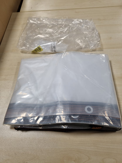 251457 - Tenda transparente e papërshkueshme nga uji 3x4m me vrima, mbrojtje nga shiu dhe era, për ballkon, serë dhe kopsht, duke përfshirë tensionues tendash