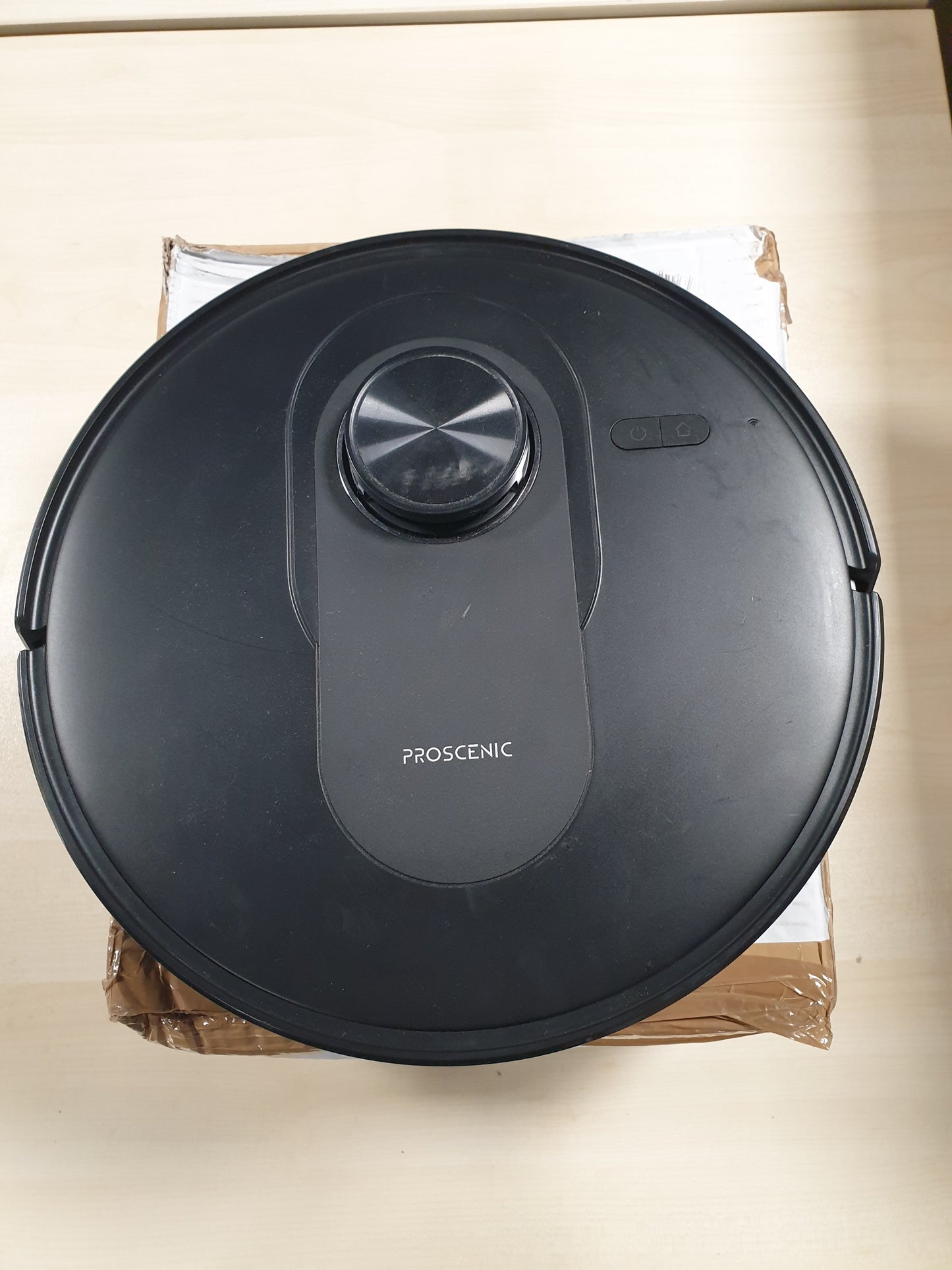 139011 - PROSCENIC Q8 - Fshesë Robotike me Korrent, Thithje 5000Pa, Bateri 200 Minutash, Teknologji LiDAR, Madhësi Slim 6cm, Anti-NGATËRRIM Qimeve, Kontrollues Nëpërmjet App/Alexa/Wi-Fi, Përshtatshme për Shtëpi dhe Kafshë Shtëpiake