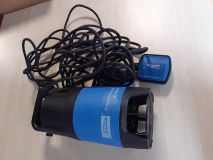 163351 - GÜDE 94630 - Pompë Zhytëse për Ujëra të Ndotura GS4002P - Me Çelës Notues - Fuqia 400W - Kapaciteti 7500L/h - Lartësia e Maksimale e Dërgimit 5m - [Klasa Energjitike A] - Ngjyra Blu e Zi