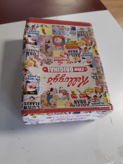 198533 - NOSTALGIC-ART Kutia Retro e Ruajtjes së Fletëve Misri 'Kellogg's The Original Collage', Madhësi XL, Kapacitet 4L, Dizajn Vintage - Ideale si Dhuratë për Kuzhinën