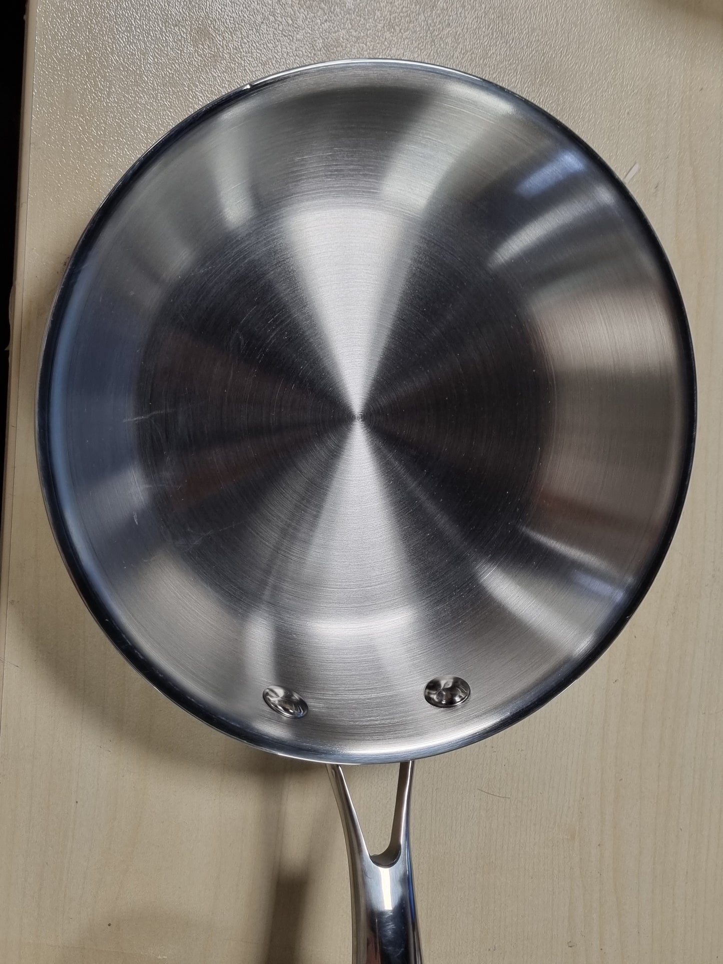 214927 - IBILI Tigan me tre shtresa, 18 cm, Çelik Inoks, i përshtatshëm për Induksion