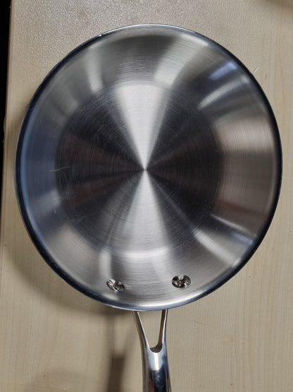 214927 - IBILI Tigan me tre shtresa, 18 cm, Çelik Inoks, i përshtatshëm për Induksion