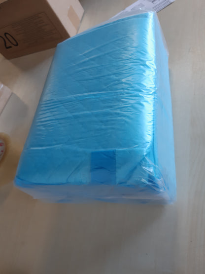 257987 - MBROJTËSE STËRVITJE PËR QEN DHE KËLYSHË, PAKO ME 20 COPË, TË PAPËRSHKUESHME NGA RRJEDHJET, BLU