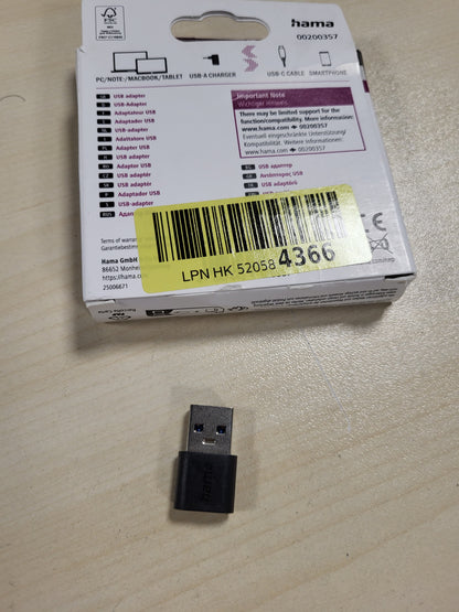 269406 - HAMA Adaptues USB C, USB A Mashkull në Femër, 10 Gbit/s, USB 3.2 Gen2