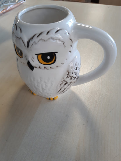 214574 - HARRY POTTER Gotë e Formuar 3D - 425 ml, Hedwig