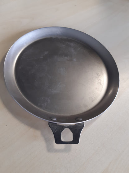 221327 - De Buyer Tavë krepash e lëvizshme në fletë çeliku MINERAL B Diametri 26 cm Gri