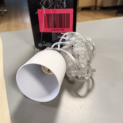 256156 - BRILLIANT LLAMBË LED ME KAPËSE LEO, 1X LED-PAR51, GU10, LLAMBË REFLEKTUESE 3W, 300LM, 2700K, ME ÇELËS ME KABLLË TËRHEQËSE [KLASA E ENERGJISË F]