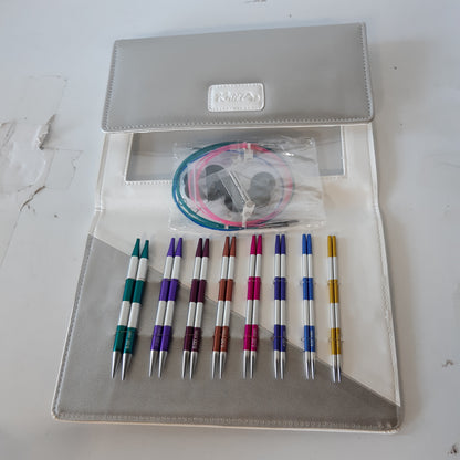213241 - KNITPRO Set majash gjilpërash të ndërrueshme 5.5" (14 cm) | 8 madhësi – 3.5 mm deri në 8 mm