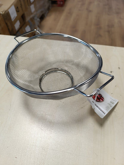 224823 - FACKELMANN SÍTË Ø 20 CM, KULLESË ÇELIKU INOX, SITË ME RRJETË TË IMET ME DOREZA, E SIGURT PËR LARJE NË MAKINË LARËSE ENËSH (NGJYRA: ARGJEND), SASIA: 1