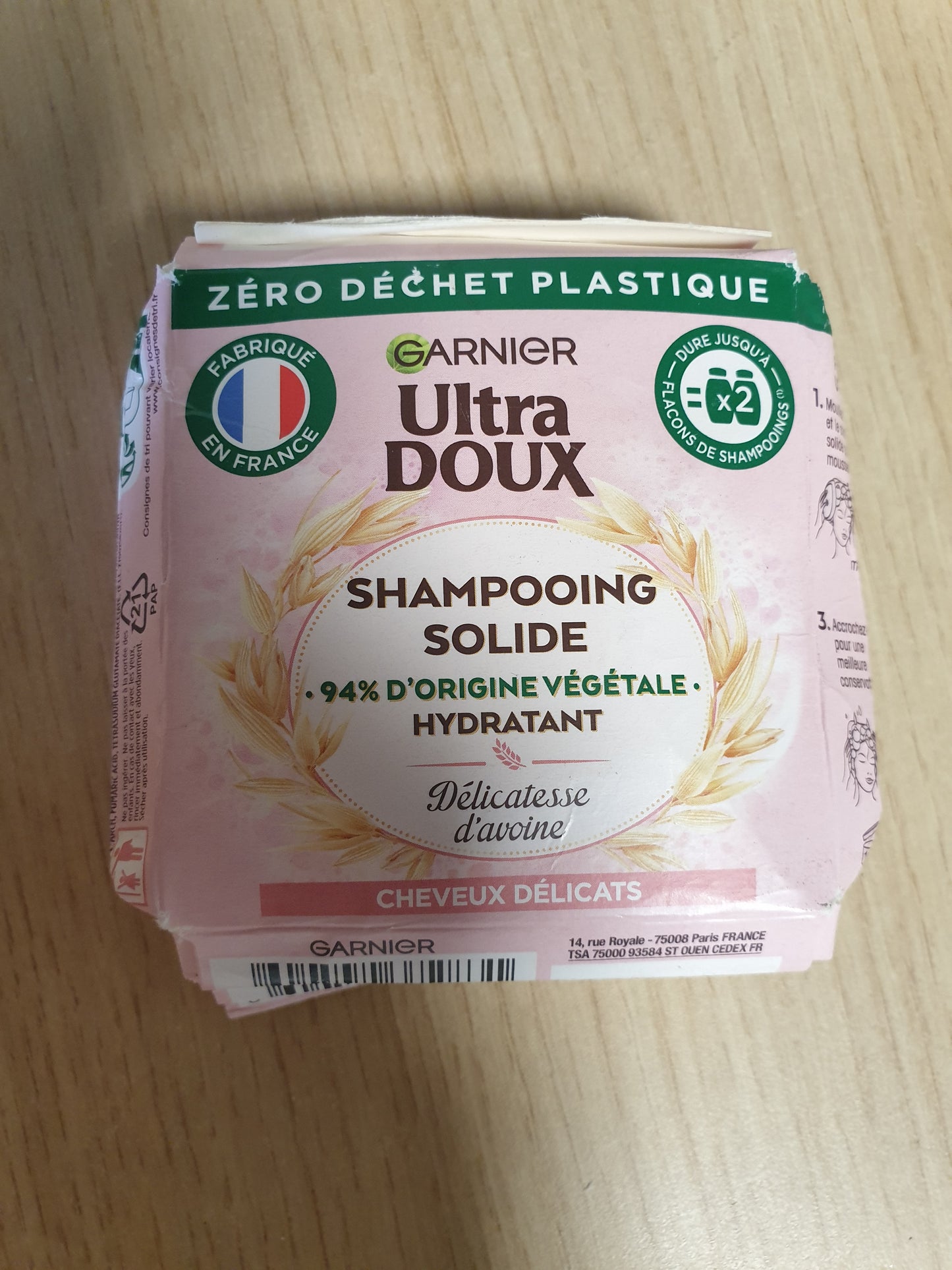 225014 - SHAMPO E BUTË HIDRATUESE GARNIER ULTRA DOUX, 60g