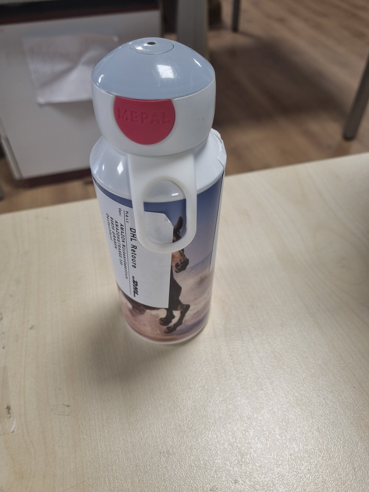 216605 - MEPAL Shishe Pijeje për Kampusin që Hapet, e Ripërdorshme, 400 ml, Kali i Egër