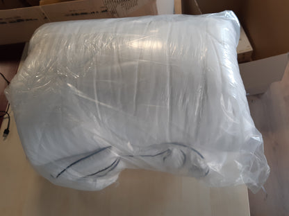 213266 - BEDLORE Mbulesë dysheku 160x200 cm, e qepur me jorgan, e butë dhe e ajrosur, e çertifikuar Oeko-TEX, për xhepa deri në 40 cm me elasticitet përreth, e bardhë
