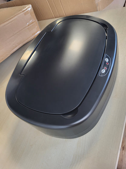 221924 - KITCHEN MOVE Kapak Automatik Drejtkëndor për Koshin e Plehrave, Modeli MAJESTIC BLACK
