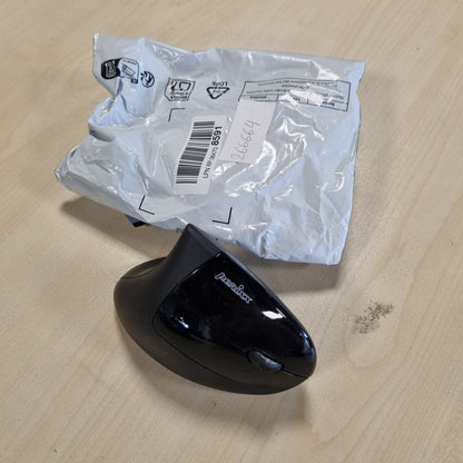 266664 - PERIXX - Maus Vertikal Ergonomik 11167 PERIMICE-713, Frekuencë Radioje, 800/1200/1600 DPI, Maus me Çelës Ndezje/Fikje WL, Vertikal, i Zi