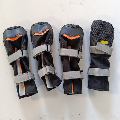 214265 - OHCOZZY Këpucë të papërshkueshme nga uji për qen, çizme dimërore, 4 copë, L