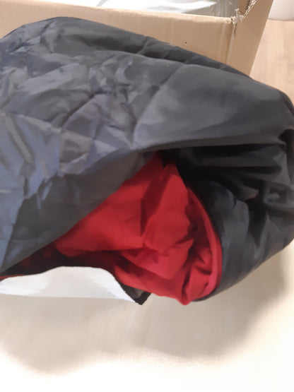 196285 - KUOSER Xhaketë Dimërore e Ngrohtë dhe e Papërshkueshme nga Uji për Qen, Me Kordon Mbajtës në Qafë, Reflektuese dhe e Rehatshme, E Kuqe 3XL