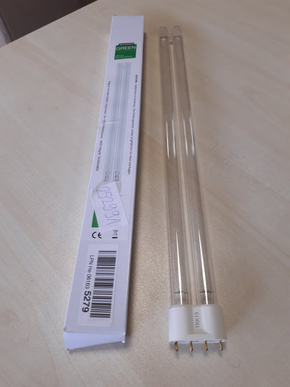 252991 - WAGNER Llambë zëvendësuese Green UVC 2G11 PL-L për filtrin e pellgut, 36 vat