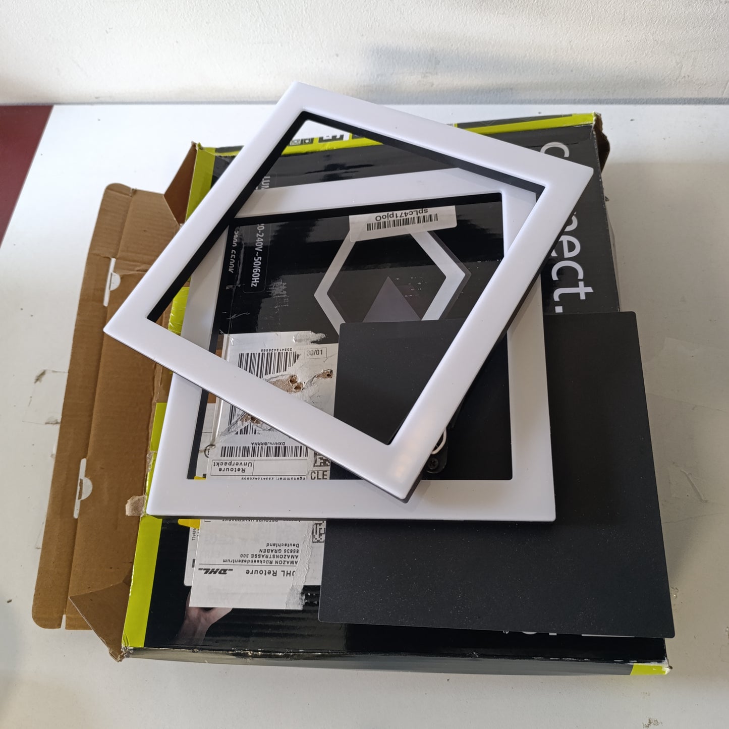 221282 - EGLO - Ndriçues tavani LED për shtëpi inteligjente connect.z Paranday-Z, ZigBee, kontroll zanor me aplikacion dhe Alexa, ngjyrë drite e rregullueshme, 53 x 31 cm