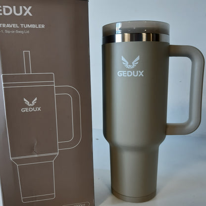 262842 - GEDUX Shishe për Pije 1.2L me Kashtë, Termos i Papërshkueshëm nga Hijet, Izolim me Vakum